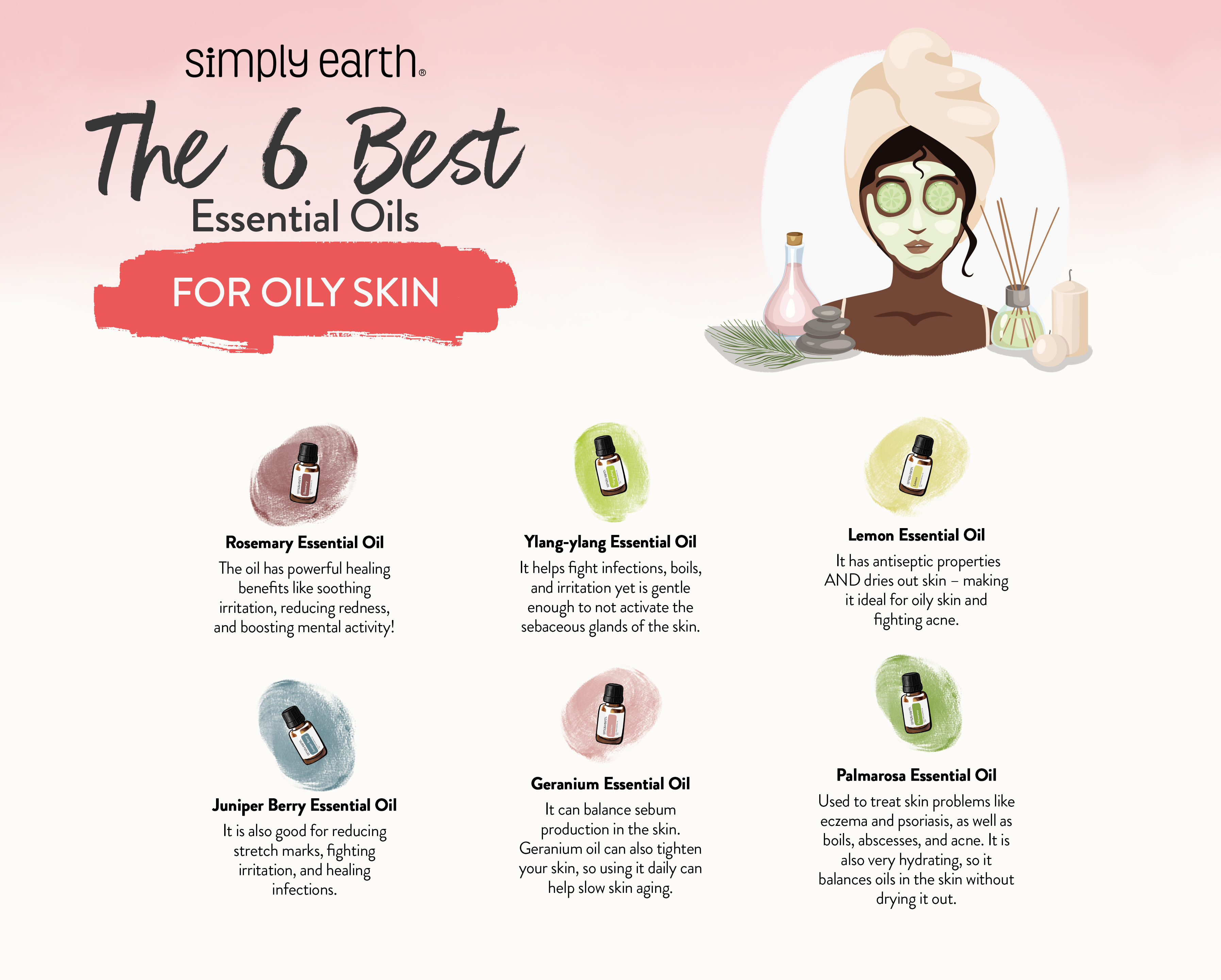 6 Best Essential Oils for Oily Skin - Simply Earth Blog